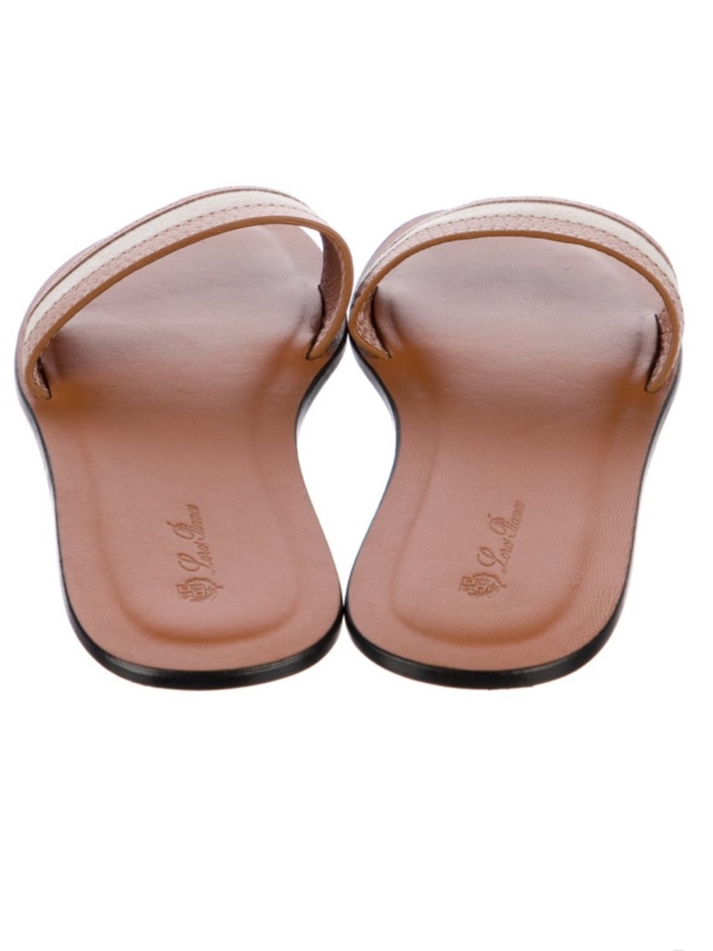 Loro Piana Suitcase Stripe slides size 10 - Picture 7 of 7